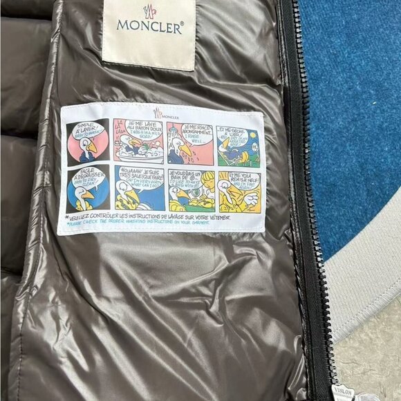 Moncler Black Puffer Vest - Picture 7 of 7